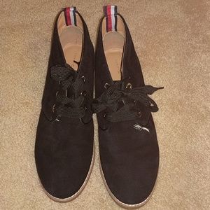Tommy Hilfiger black Suede shoes